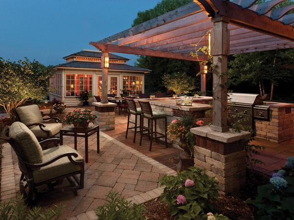 3 Popular Outdoor Kitchen Design Layouts Landscape Design 