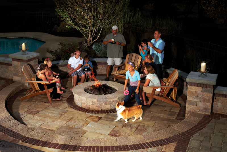 Creating The Perfect Outdoor Fire Pit, Unilock Fire Pit Cover