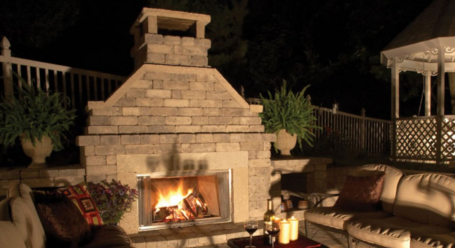 outdoor fireplace design and ideas for NY, CT, PA, NJ