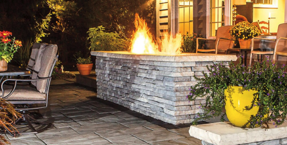 Fireplace, Outdoor Fire pit, NY, NJ, PA, CT Retaining Walls