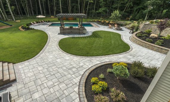 Concrete Paver Options for Paving Alongside Stones and Grasses in Easley, SC