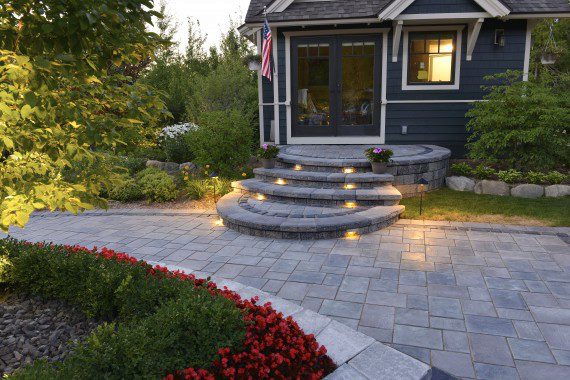 The Perfect Selection of Pavers for a Varied Patio in Mendham, NJ