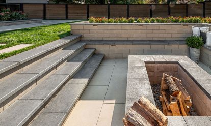 U-Cara Retaining Wall Indiana Buff