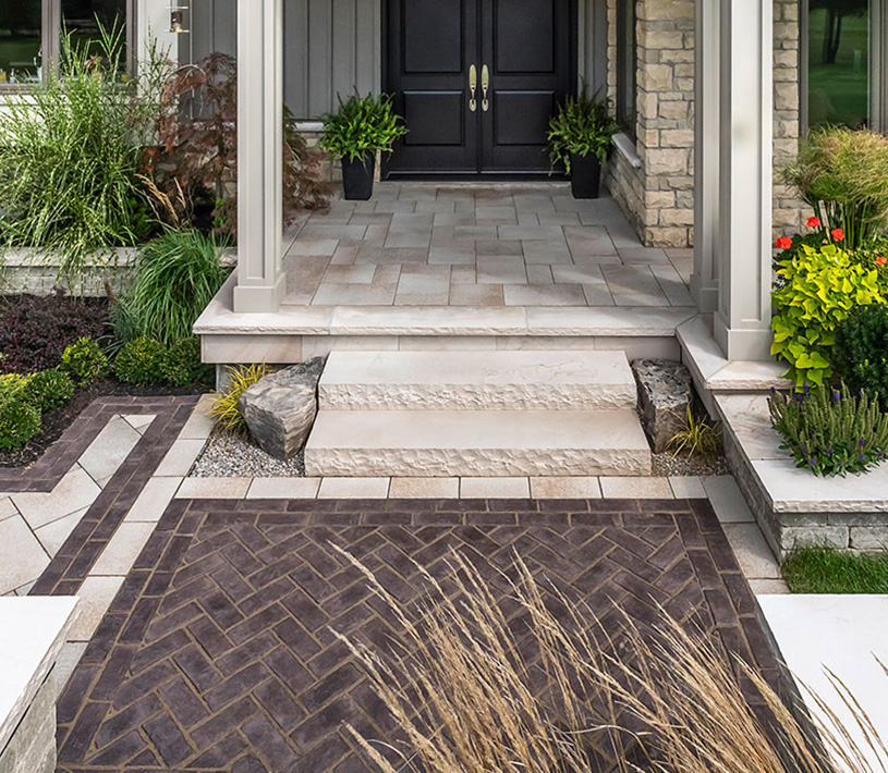 Tips For Designing An Entrance With Our Pavers Unilock