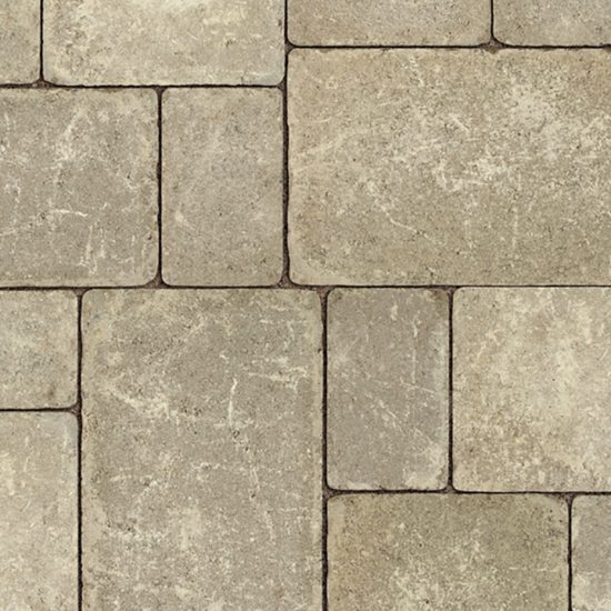 BRUSSELS BLOCK® Tumbled Concrete Pavers Unilock Ontario