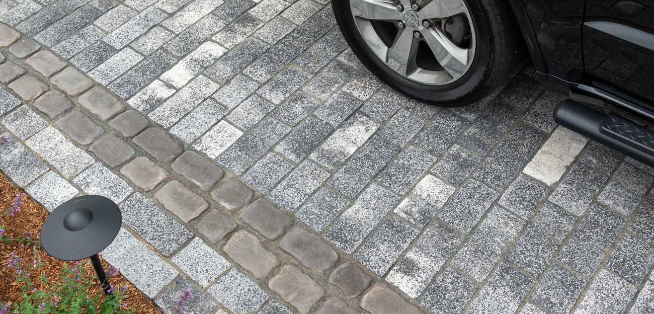 Tribeca Cobble Driveways Crystalline Basalt 5165