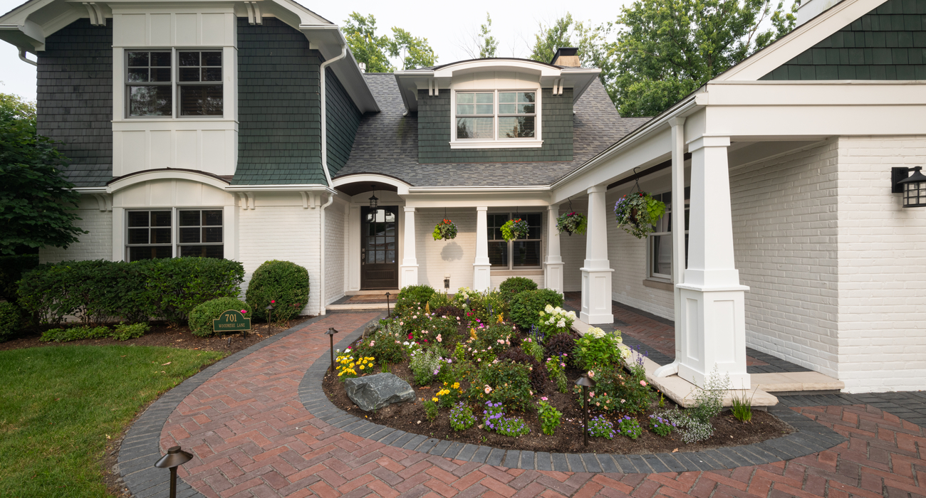 Permeable paver walkway