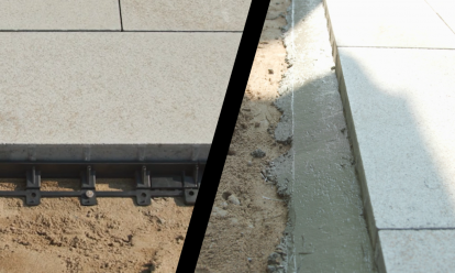 Paver edge restraints
