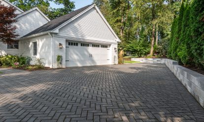 Paver driveway