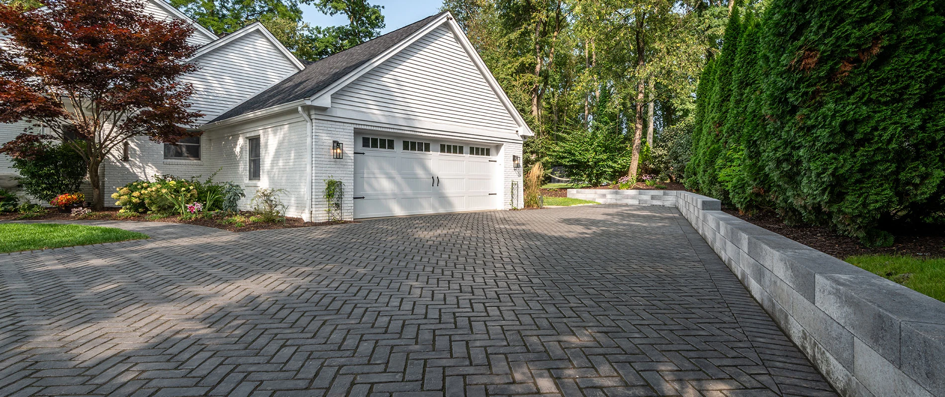 Paver driveway