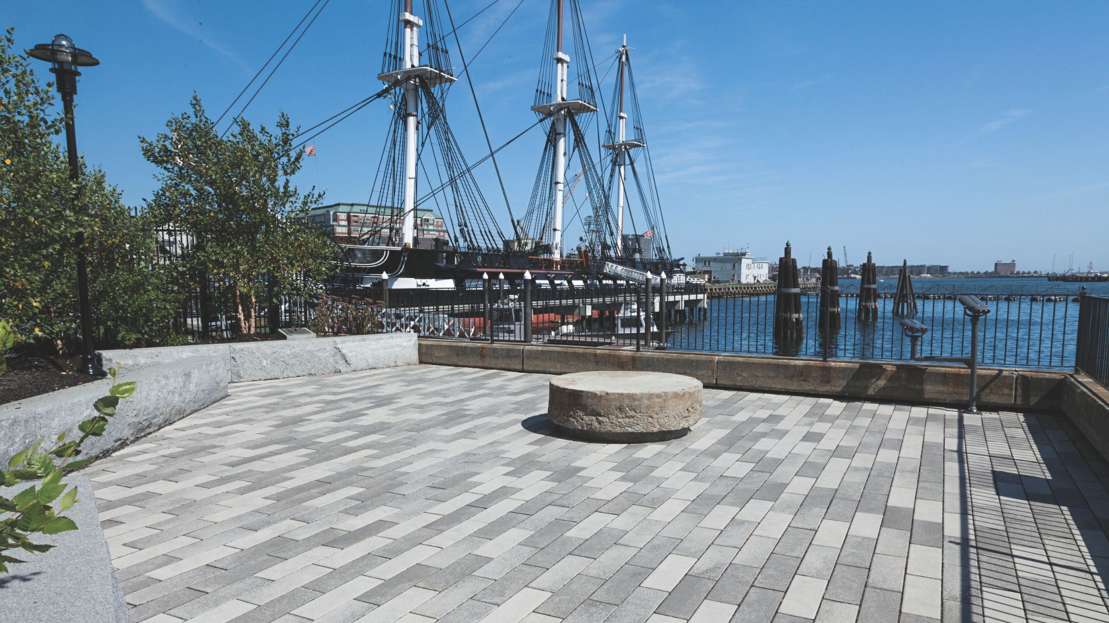 Pavers Boston, MA Constitution Overlook