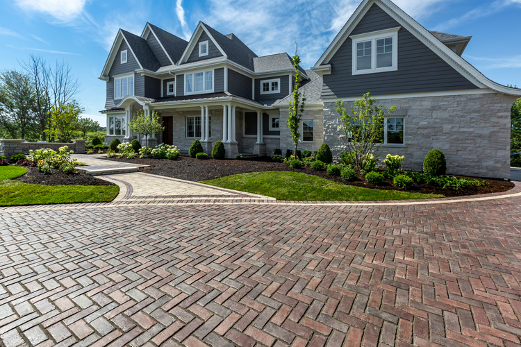 Paver driveway in indianapolis, IN